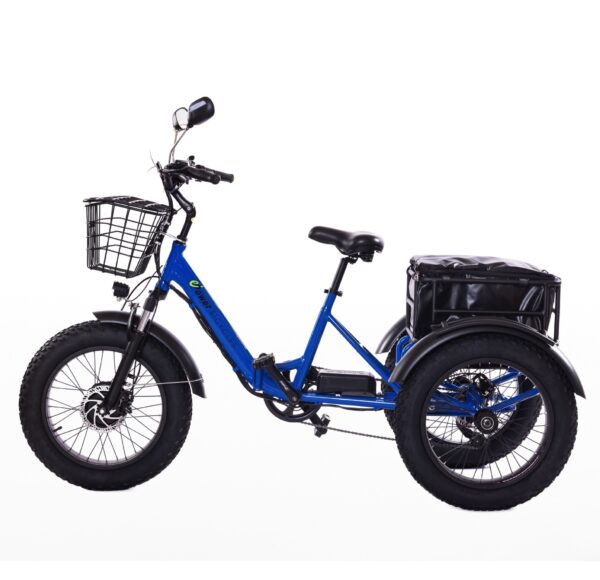 Trifecta ePower Bicycle Blue Reverse Image